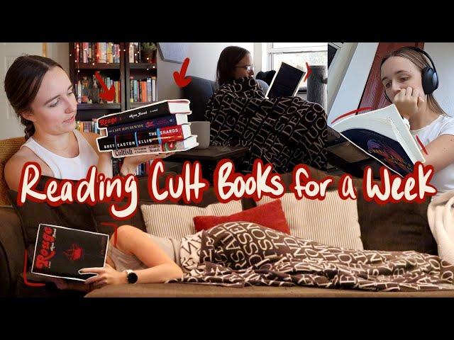 Reading Cult Books for a Week | Spoiler Free Reading Vlog