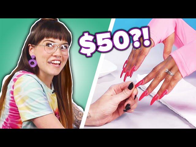 Nail Artists Guess The Cost Of Manicures