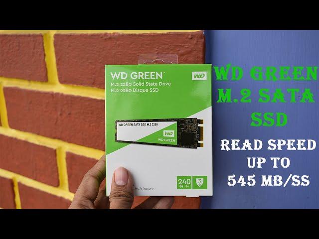 WD GREEN M.2 SATA SSD UNBOXING AND INSTALLATION