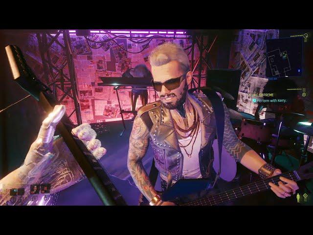 Cyberpunk 2077 – A Like Supreme by SAMURAI In-Game Concert