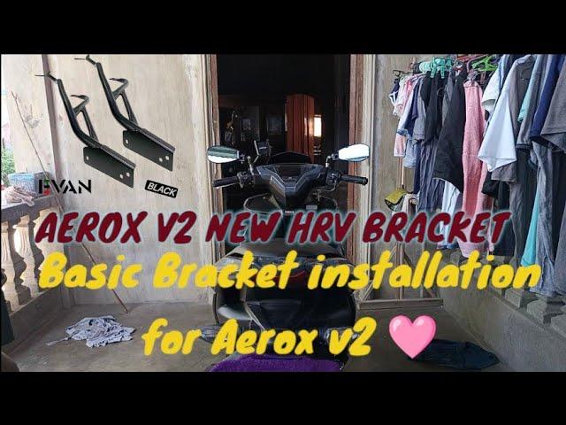 BRACKET INSTALLATION FOR AEROX V2                      #installation #maintenance #aeroxv2 #ride 