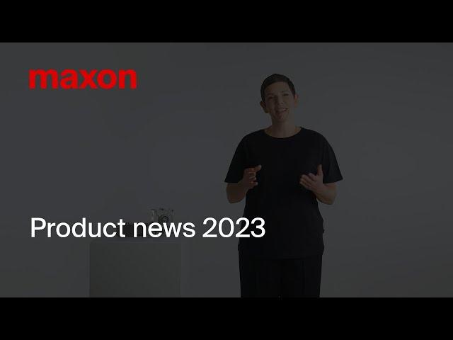 maxon product news 2023 - better controllers, sterilizalbe gears, strong industrial drives