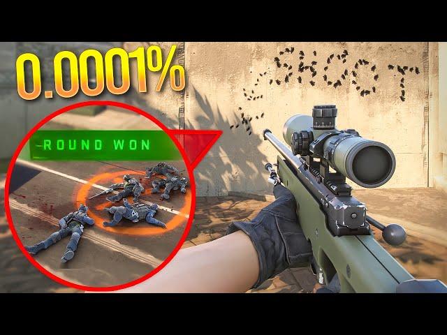 TOP 50 Counter-Strike 2 (CS2) Lucky Moments #1