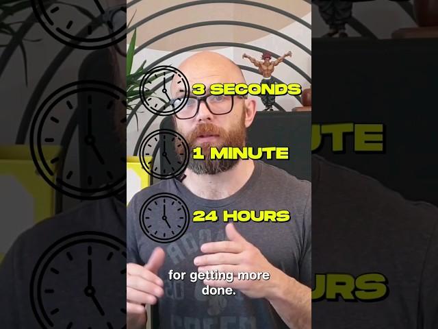 3 time-based rules for getting more done