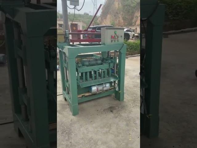 Factory Price Hollow Block Making Machine Price Mobile Concrete Hollow Interlocking Brick