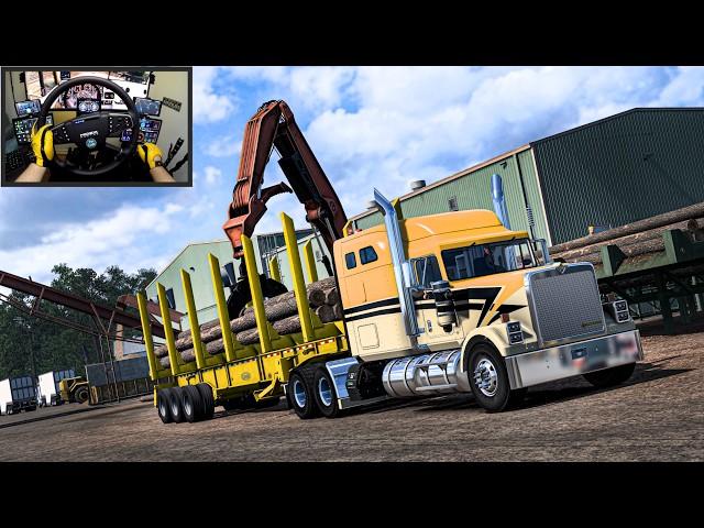 Watch Logs Get Loaded and Unloaded in ATS 1.51 – Insanely Realistic!