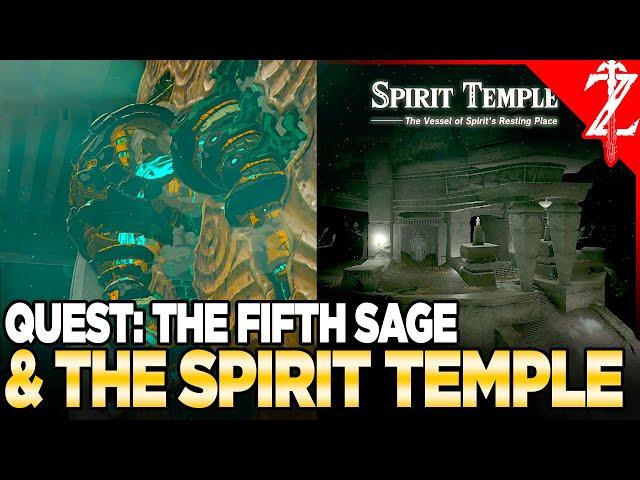 The Fifth Sage, Mineru & The Spirit Temple- Tears of the Kingdom Walkthrough Part 6