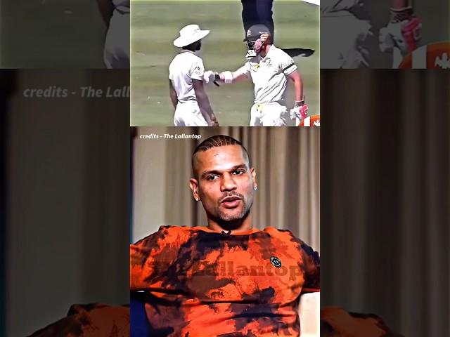 Shikhar Dhawan and David Warner fight on field ft. Virat Kohli