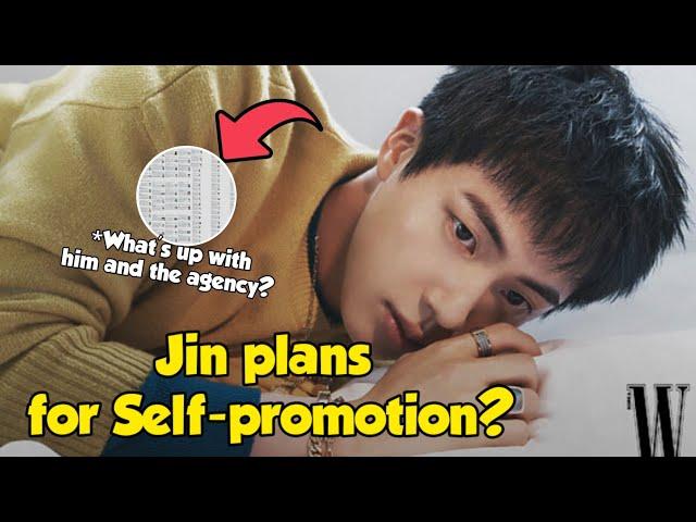 agency's treatment it was predicted by Jin?! that's why he self-promoted from the start?