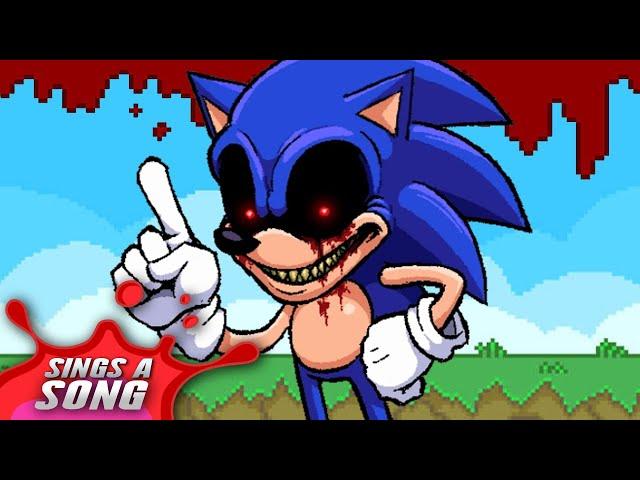 Sonic.exe Sings A Song (Sonic The Hedgehog Video Game Creepy Pasta Horror Parody)