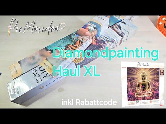 Dieser Picmondoo Sale war Wild  / Diamondpainting Unboxing XXL 