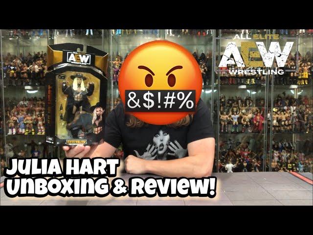 Julia Hart AEW Unrivaled Series 16 Unboxing& Review!