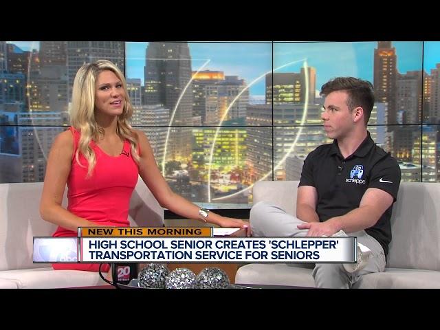 Metro Detroit high school senior creates 'Schlepper' transportation service for seniors