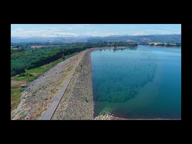 Vuelo drone Tranque Coihueco