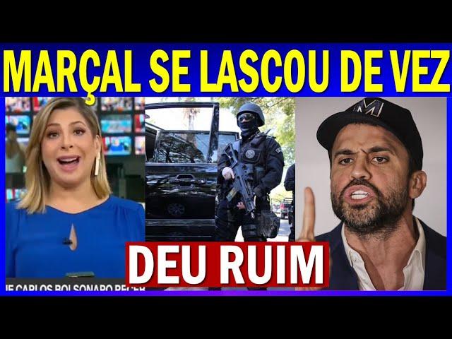 A CASA CAIU: Marçal DEPÕE na PF e pode ser PRESO por laudo FALSO contra Boulos!!!