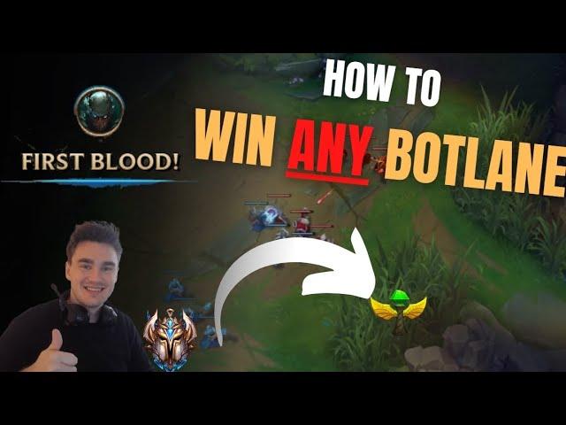 This 1 simple trick will WIN you ANY botlane - Support like a pro