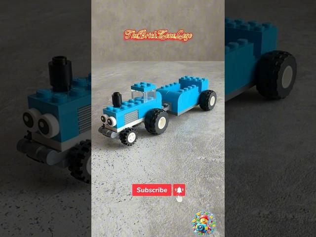 Lego DIY: Blue Lightning Super Tractor - Build and Upgrade