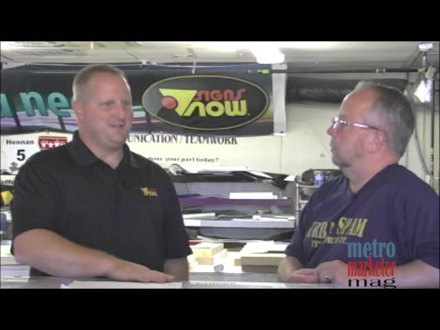 Eric Hennan - Signs Now Perrysburg Metro Marketer Magazine Feature