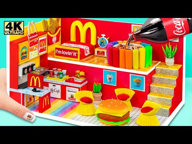 Best of Miniature House ️ 1000+ DIY Miniature McDonalds House Compilation Videos | Cardboard World