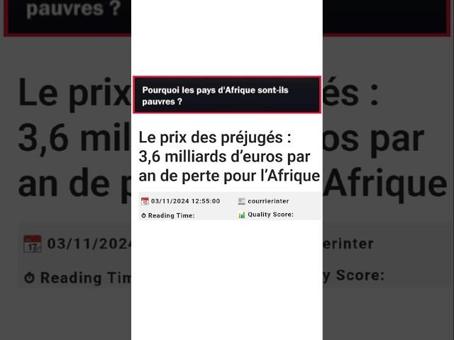 Pourquoi l’Afrique est le Continent de l’Avenir