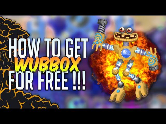 My Singing Monsters : HOW TO GET A WUBBOX FOR FREE ! (Easter Egg)