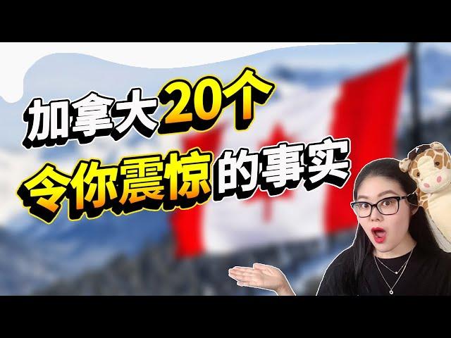 加拿大20个令你震惊的事实移民加拿大前你确定你真正了解她吗？20 Shocking Facts About Canada！