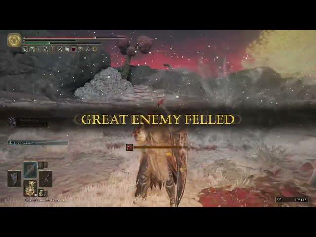 Decaying Ekzykes Boss Fight! Near Cathedral Of Dragon Communion (Caelid) Drops A Dragon Heart!