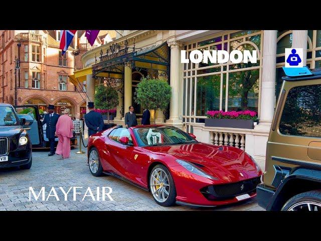 MAYFAIR the richest Neighbourhood in London  Mayfair walking tour | Wealthy lifestyles  [4K HDR]