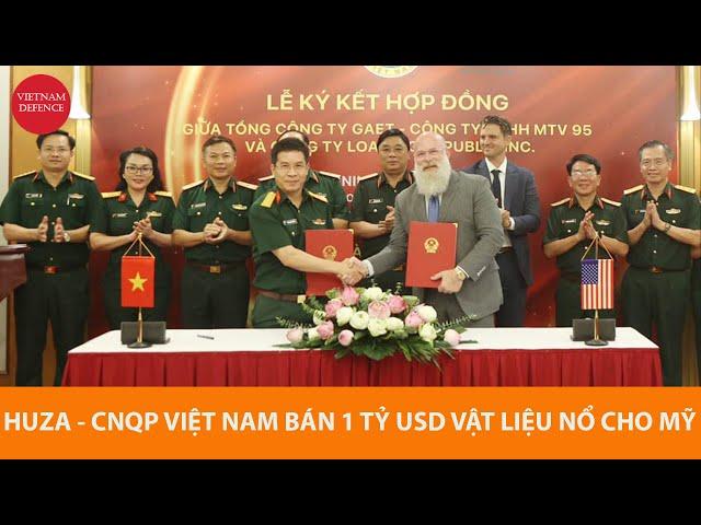 ĐỈNH – Công nghiệp quốc phòng Việt Nam xuất khẩu 1 tỷ USD vật liệu nổ tới Mỹ