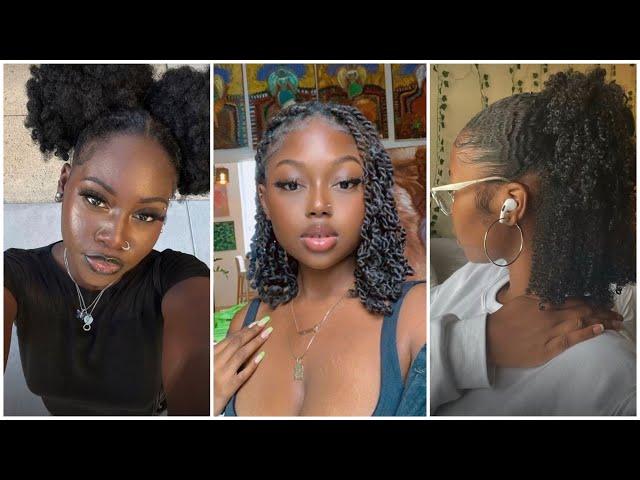 Natural Hairstyles Compilation | Tiktok Compilation