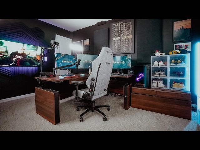 My DREAM Home Office Desk Setup Tour