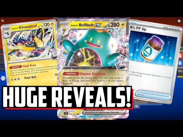 FIRST Battle Partners Cards Revealed! Bellibolt ex and more! Pokemon TCG News - Journey Together