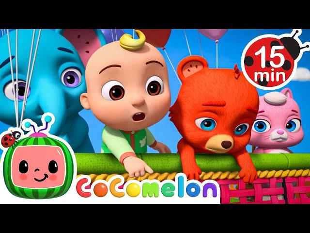 Balloon Hunt!  | CoComelon Animal Time | Animals for Kids