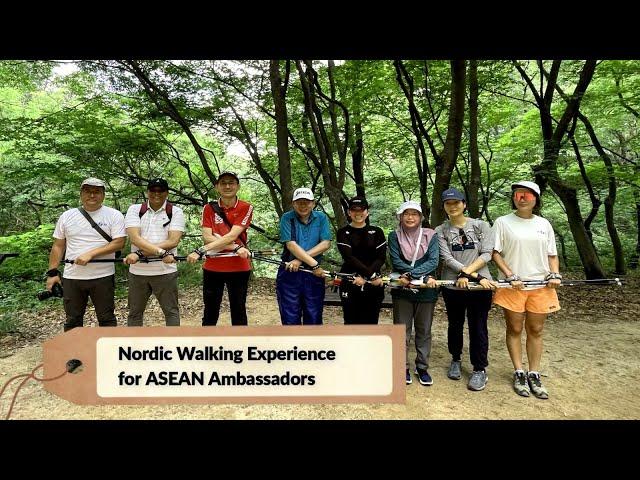 Nordic Walking Experience for ASEAN Ambassadors