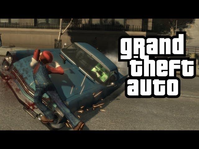 GTA 4: Carmageddon Mod! - (Funny Moments w/ Mods)