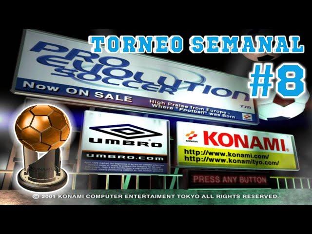 NUEVO FORMATO DEL TORNEO PARA EL CAMPEON DE HOY | TORNEO SEMANAL #8 EN PRO EVOLUTION SOCCER PES PS2