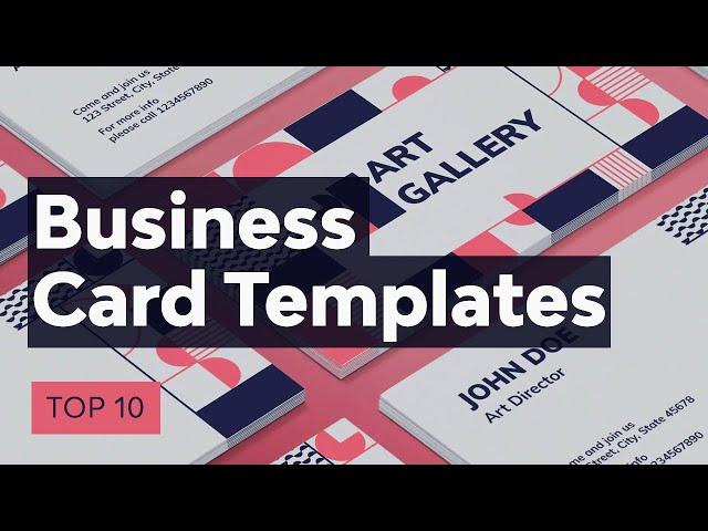 Top 10 Business Card Trends & Templates