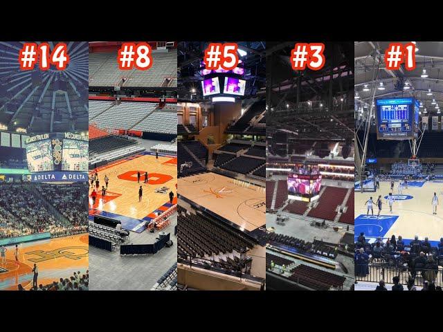 ACC Basketball Arena Rankings from WORST to BEST *2024*