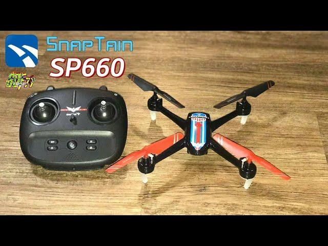 Snaptain SP660 | 720p Wi-Fi FPV Camera Drone Unboxing and Flight