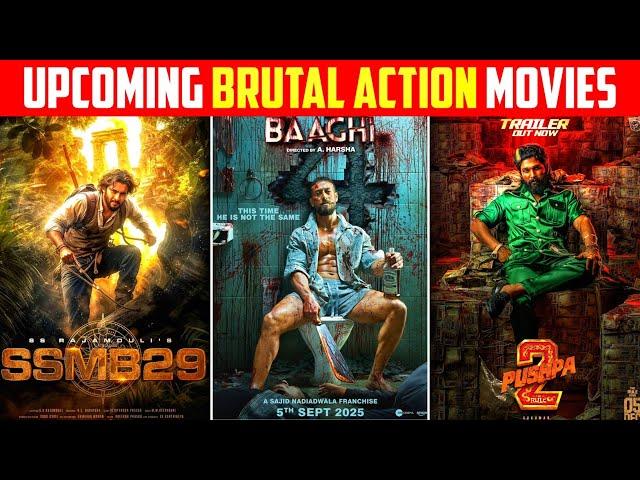 Top 10 Upcoming Brutal Action Movies 2024\25 | Upcoming Big Action Movies In Hindi