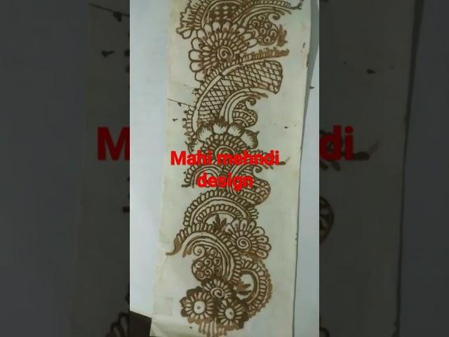 mahi mehndi designs #henna mehndi#youtube shorts #shorts talent search