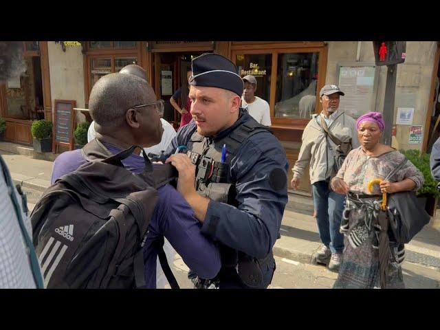 Police push back anti-Macky Sall protesters outside Paris summit | AFP