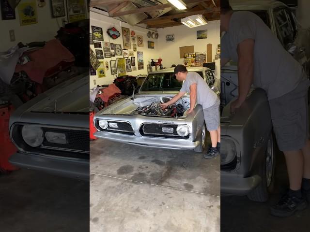 69 Plymouth Barracuda Cold Start #nonamenationals