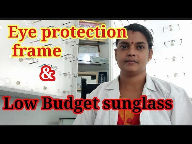 Eye protection frame & UV Proction Low Budget Sunglass.