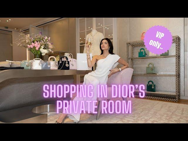 A DAY IN THE LIFE: SHOPPING SPREE IN DIOR'S VIP SUITE WITH HOLLY SCARFONE