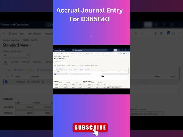 Manage Prepaid Expenses in D365F&O | Accrual Scheme Setup & Full Demo