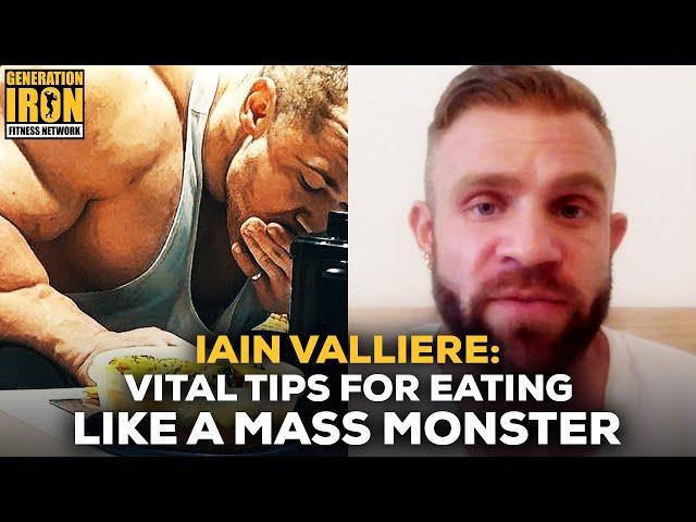 Iain Valliere: The Struggle Of Mass Monster Eating & Vital Tips For Hardgainers