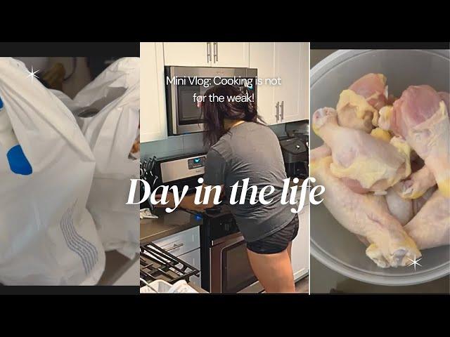 DAY IN THE LIFE VLOG| COOK WITH ME‍