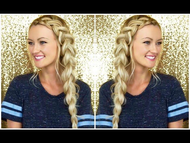 Chunky Dutch Side Braid Tutorial | Makenna Ashley