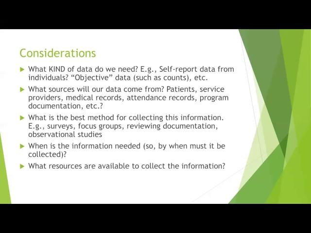 Program Evaluation Overview